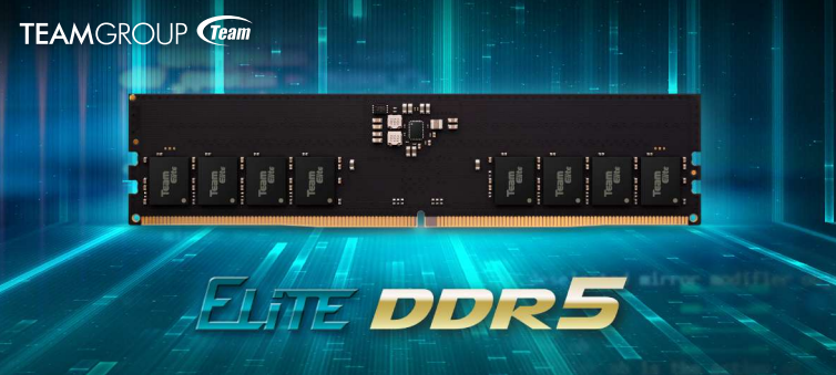 Памет 16GB DDR5 5600MT/s, TeamGroup Elite TED516G5600C4601, 1.1V - характеристика 1
