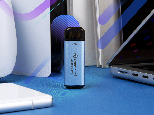 Памет SSD 2TB Transcend ESD300 (TS2TESD300C), USB Type-C, скорост на четене до 1050MB/s, скорост на запис до 950MB/s - характеристика 6