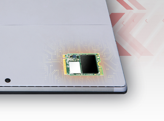 Памет SSD 512GB Transcend MTE300S, NVMe, M.2 (2230), скорост на четене до 2000MB/s, скорост на запис до 1100MB/s - характеристика 3