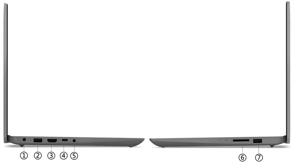 Лаптоп Lenovo IdeaPad 3 15IAU7 (82RK007WBM)(сив), десетядрен Intel Core i5-1235U 1.3/4.4GHz, 15.6" (39.62 cm) Full HD Anti-glare дисплей (HDMI), 16GB DDR4, 512GB SSD NVMe, 1x USB-C 3.2, Free DOS, 1.63kg - характеристика 4