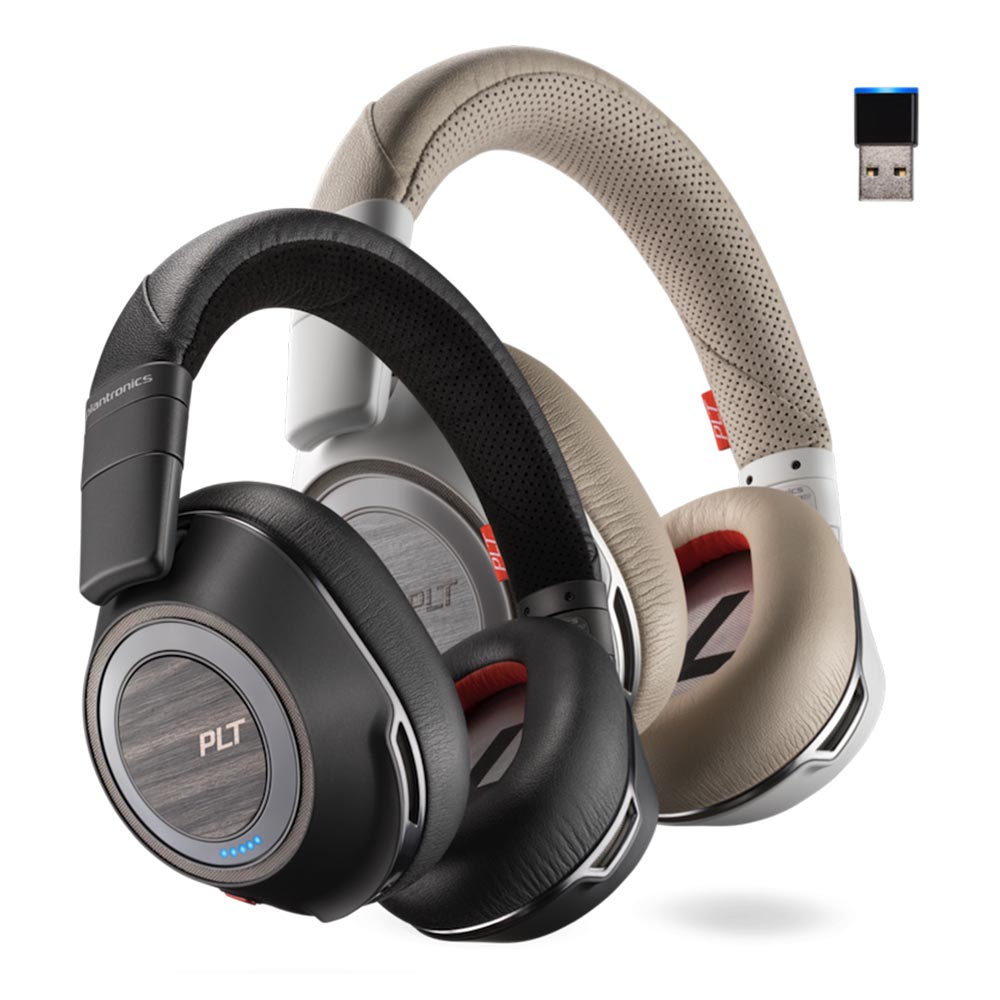 Слушалки Plantronics VOYAGER 8200 UC, безжични, Bluetooth, микрофон, черни - характеристика 2