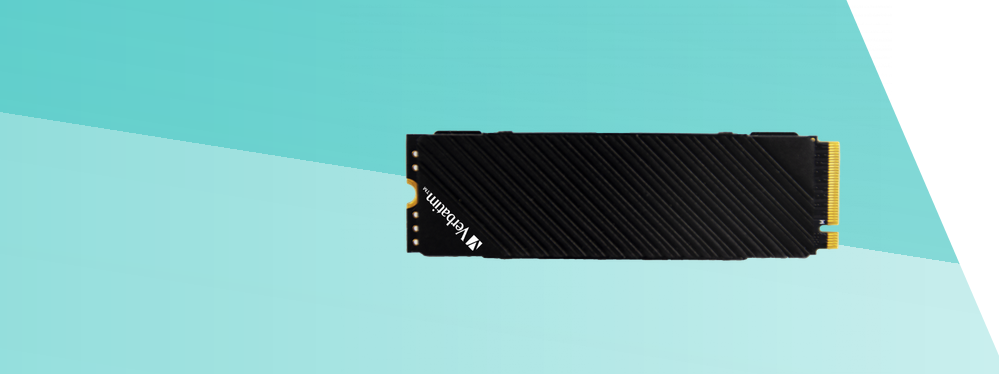 Памет SSD 2TB Verbatim Vi7000G, NVMe, M.2 (2280), скорост на четене до 7400MB/s, скорост на запис до 6700MB/s, с охлаждане - характеристика 2