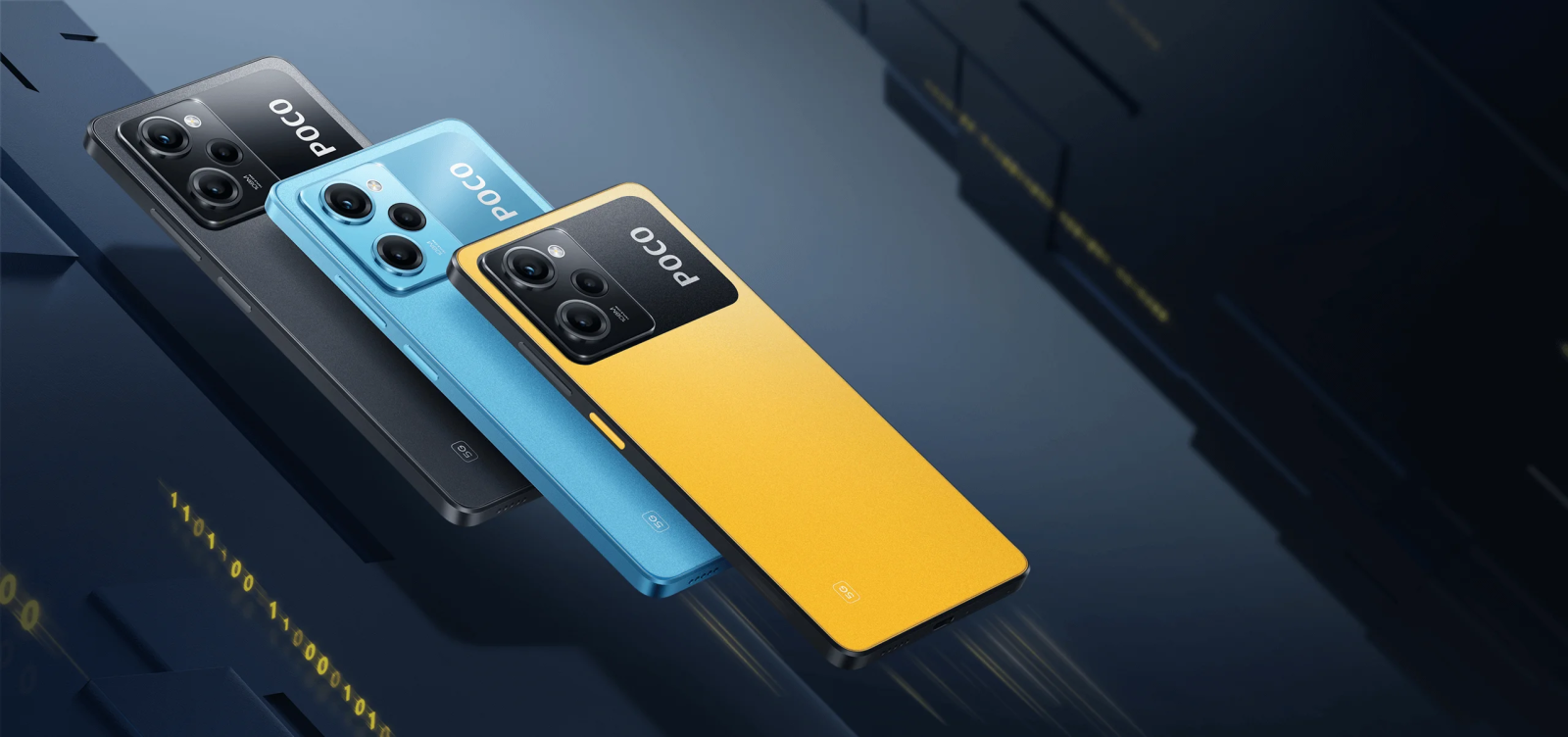Смартфон POCO X5 Pro 5G (жълт), поддържа 2 SIM карти, 6.67" (16.94cm) AMOLED 120Hz дисплей, осемядрен Snapdragon 778G 1x 2.4 GHz + 3x 2.2 GHz + 4x 1.9 GHz, 8GB RAM, 256GB Flash памет, 108 + 8 + 2 + 16 Mpix камера, Android, 181g - характеристика 1