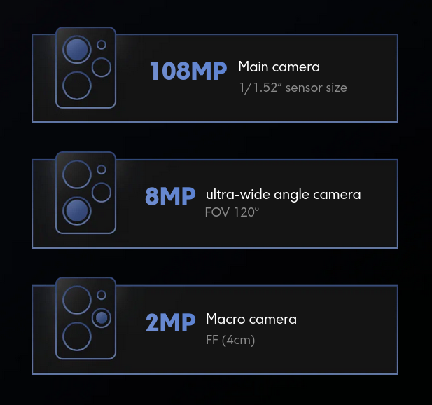 Смартфон POCO X5 Pro 5G (жълт), поддържа 2 SIM карти, 6.67" (16.94cm) AMOLED 120Hz дисплей, осемядрен Snapdragon 778G 1x 2.4 GHz + 3x 2.2 GHz + 4x 1.9 GHz, 8GB RAM, 256GB Flash памет, 108 + 8 + 2 + 16 Mpix камера, Android, 181g - характеристика 5