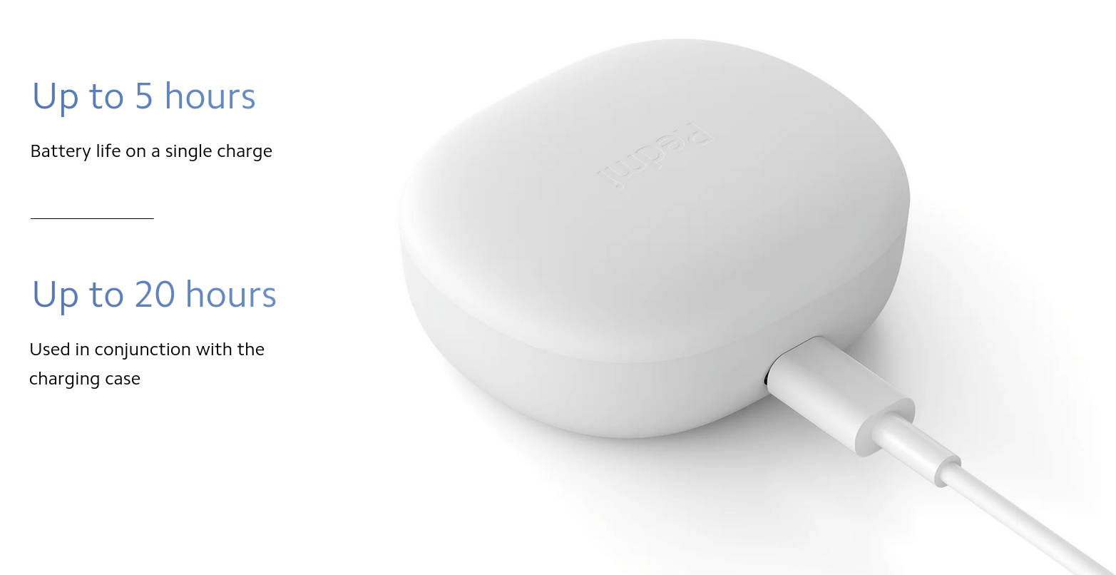 Слушалки Xiaomi Redmi Buds 4 Lite, Bluetooth, до 20 часа време на работа с кутията, IP54 водоустойчиви, черни - характеристика 4 | Слушалки Слушалки Xiaomi Redmi Buds 4 Lite, Bluetooth, до 20 часа време на работа с кутията, IP54 водоустойчиви, черни - характеристика 4