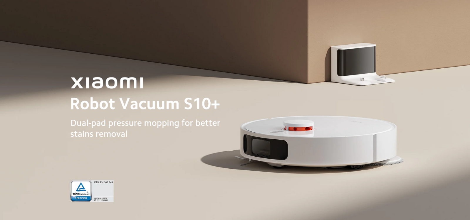 Buy the Xiaomi Mi Smart X10 Vacuum and Mop 2-in-1 Robot Vacuum With Dock  2.5L ( BHR6068EU ) online 