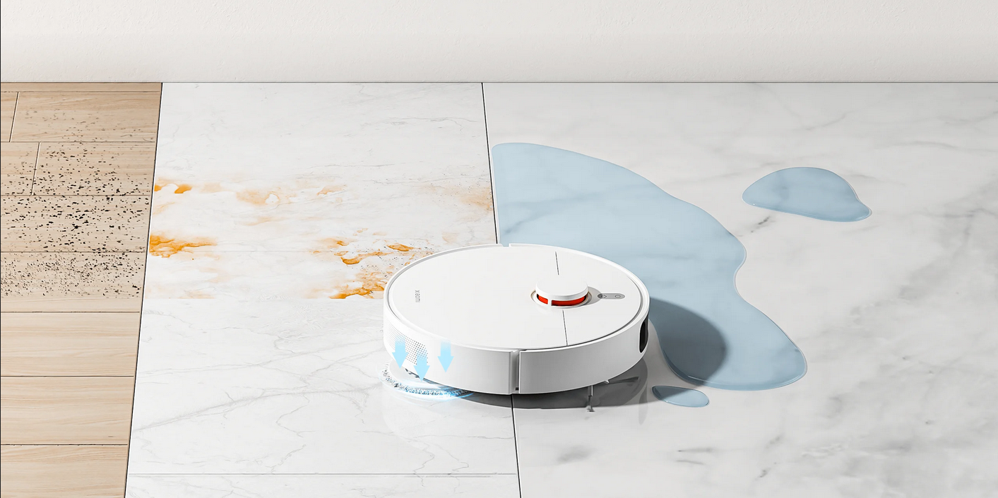Прахосмукачка Xiaomi Robot Vacuum S10+, робот, безжична, 55W, 450ml капацитет на резервоара, до 2 часа време на работа, drop сензор, LDS лазерен сензор, IMU сензор, АI рaзпoзнaвaнe нa пpeпятcтвия, бяла - характеристика 5