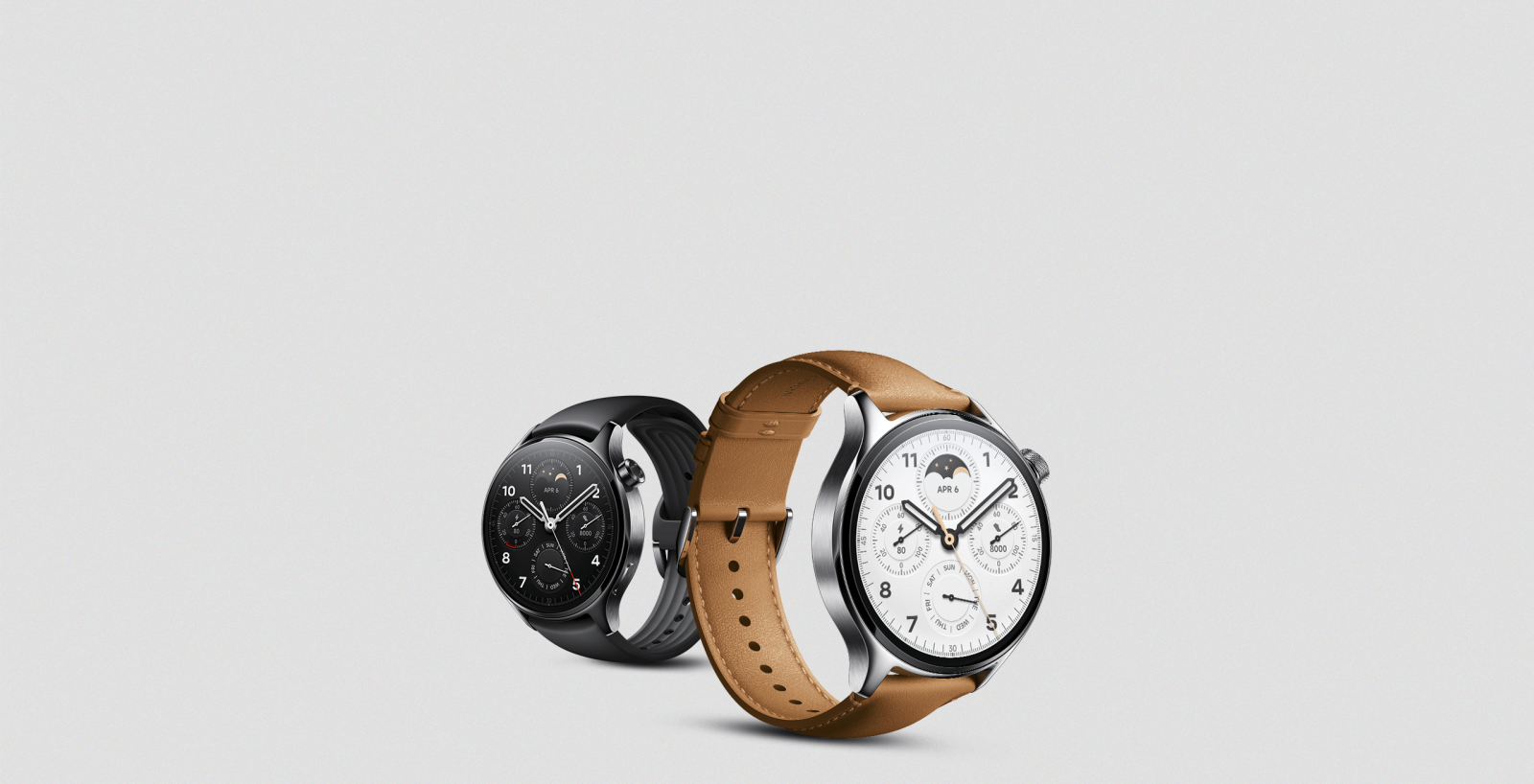 Смарт часовник Xiaomi Watch S1 Pro, 1.47" (3.73cm), AMOLED дисплей, Bluetooth, до 14 дни време на работа, следене на съня, сърдечен ритъм, 5АТМ водоустойчив, сребрист - характеристика 1