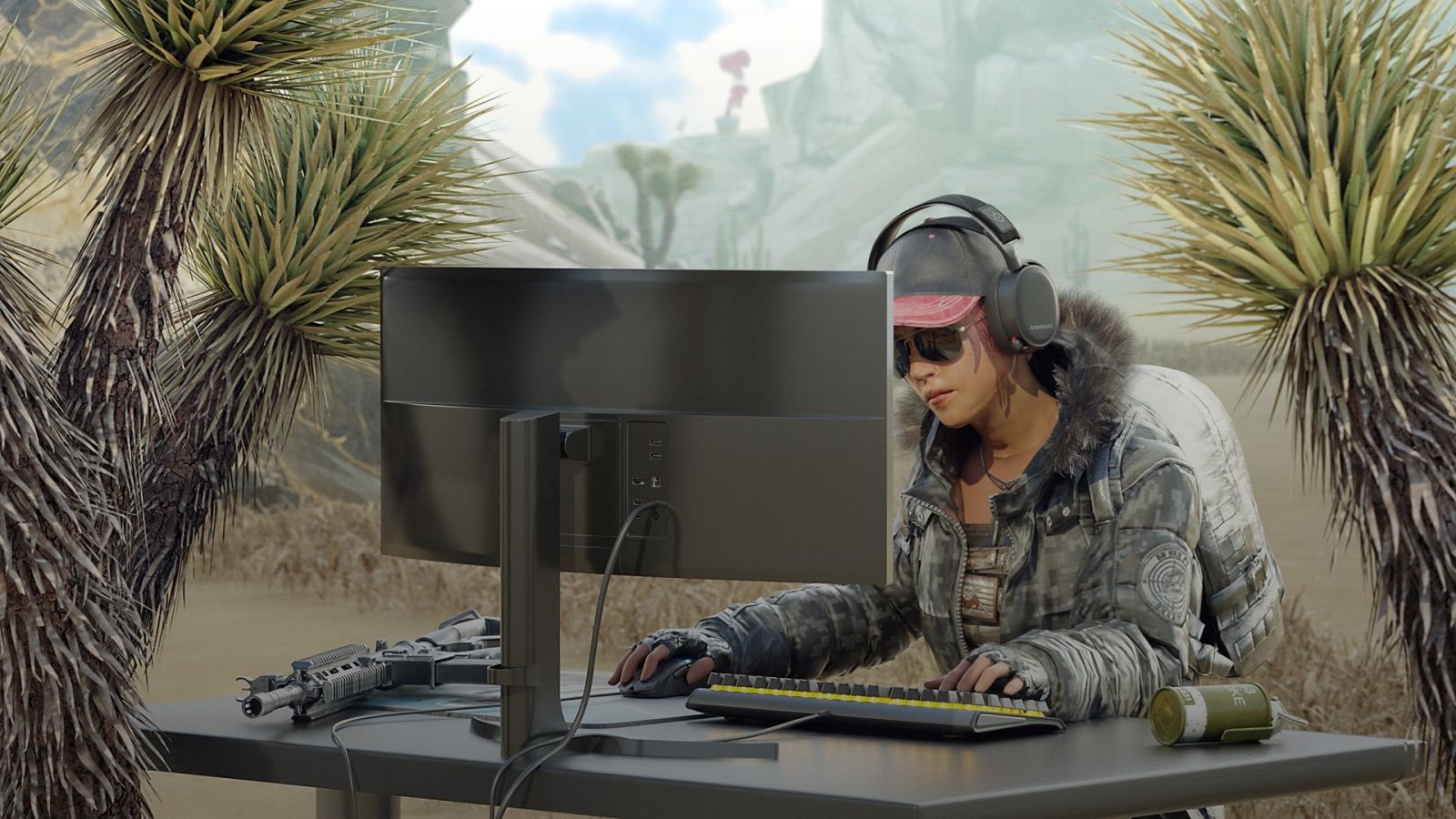 Слушалки SteelSeries Arctis 7+, безжични, микрофон, гейминг, 7.1. Surround, 40mm драйвери, черни - характеристика 1