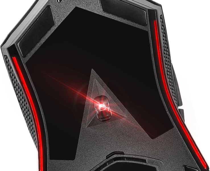 Мишка MSI Clutch GM08, оптична(3200dpi), USB, гейминг, черна - характеристика 2