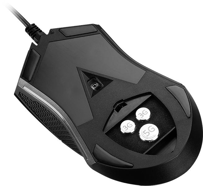 Мишка MSI Clutch GM08, оптична(3200dpi), USB, гейминг, черна - характеристика 4