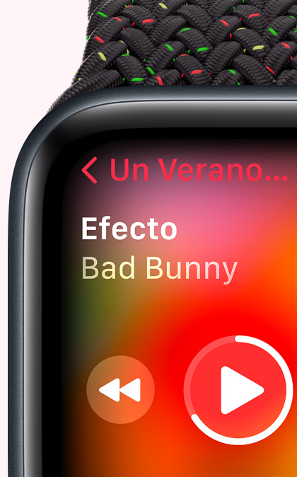 Смарт часовник Apple Watch SE (2012) GPS, 44mm, 1.78" (4.52 cm) Retina LTPO OLED дисплей, GPS, Bluetooth, A2DP, LE, Heart rate (2nd gen), барометър, тахиметър, компас, термометър, водоустойчив, черен с черна спортна каишка - характеристика 6