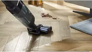Прахосмукачка Philips XW7110/01, вертикална, безжична, 670 ml резервоар, до 25 мин. време на работа, черна - характеристика 3