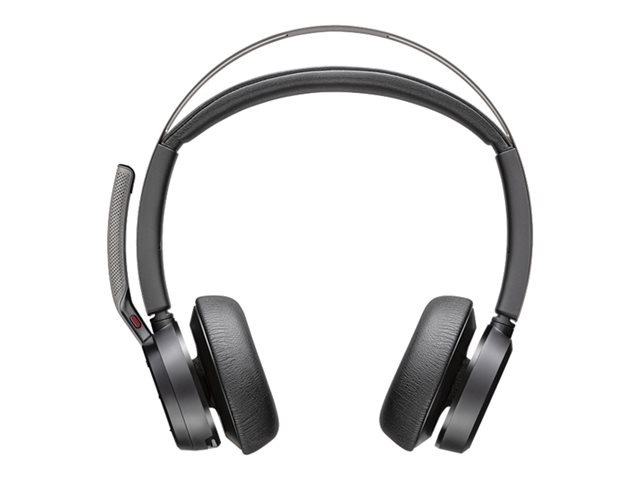 Слушалки Plantronics Voyager Focus 2(214432-02), безжични, Bluetooth, микрофон, до 50 метра, Wireless, USB-C, черни - характеристика 1