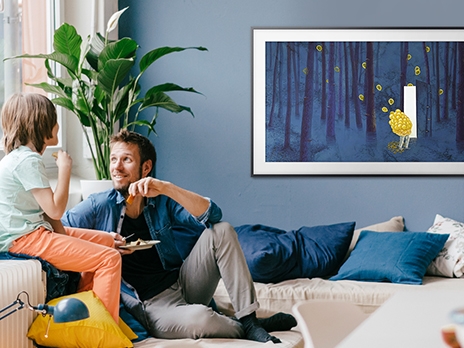 Рамка за телевизор Samsung, Samsung The Frame VG-SCFT50BE/XC 50", съвместимост с LS03A, бежов - характеристика 4