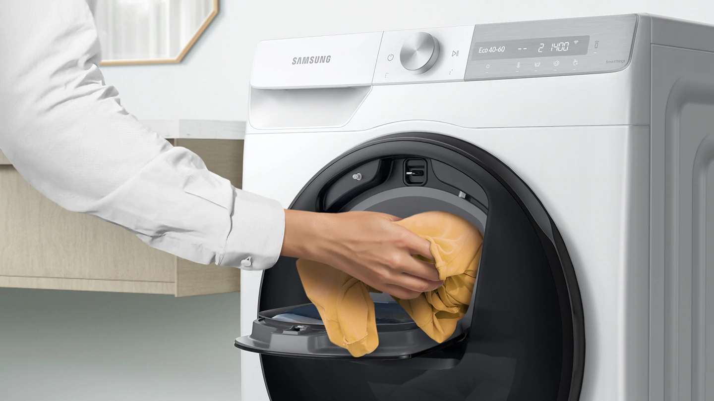 Пералня със сушилня Samsung WD90T754DBX/S7, B, 9.0 кг. капацитет, 6.0 кг. капацитет на сушилня, 1400 об./мин, свободностояща, 60cm ширина, Eco Bubble, QuickDrive, сива - характеристика 2