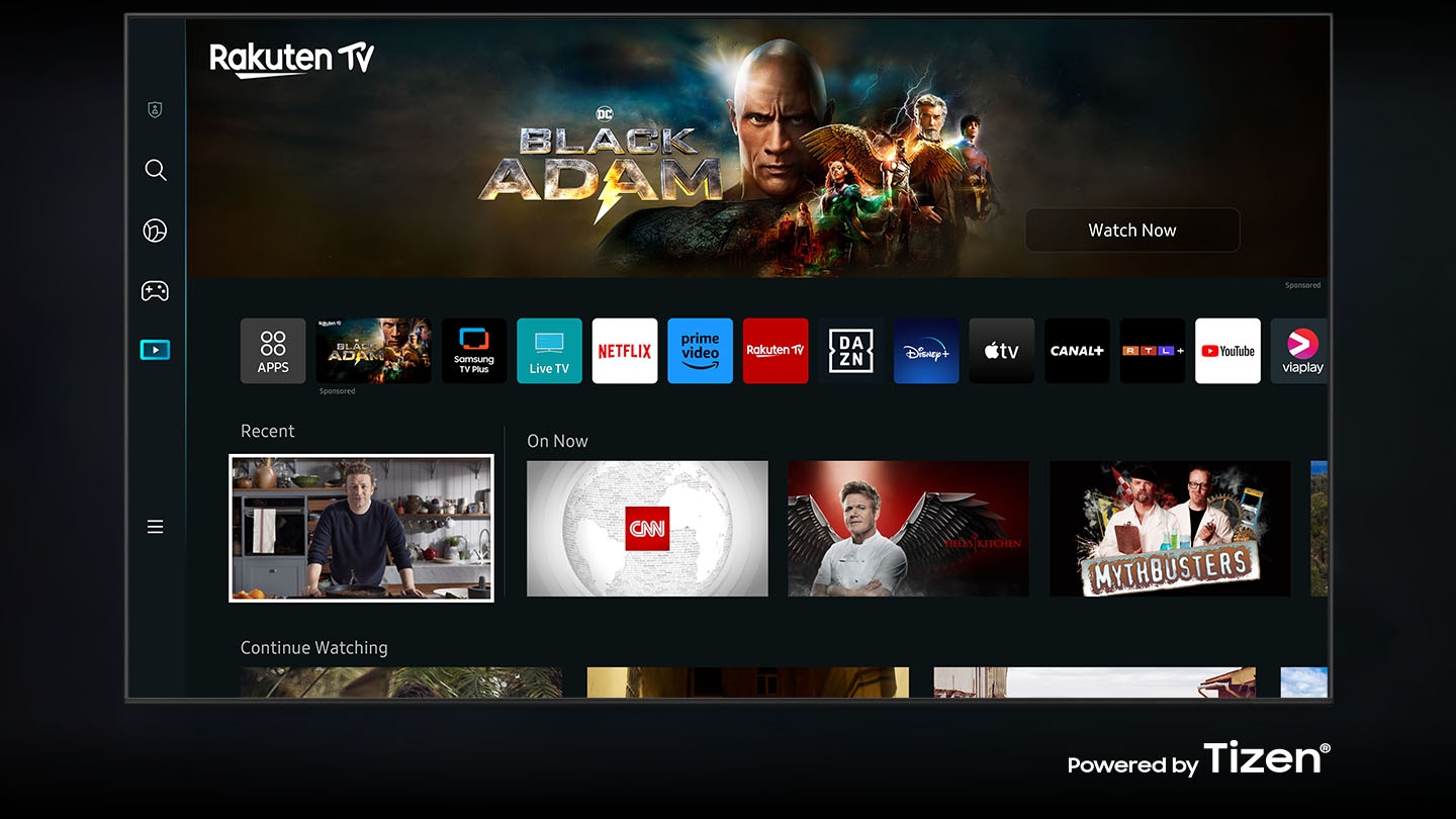 Телевизор Samsung QE-98Q80CAT (2023), 98" (248.92cm) QLED 4К/UHD Smart TV, HDR10+, 100Hz, AI Upscale, Dolby Atmos, 2x DVB-T2/C/S2, Wi-Fi, LAN, Bluetooth, 4x HDMI, 2x USB - характеристика 3