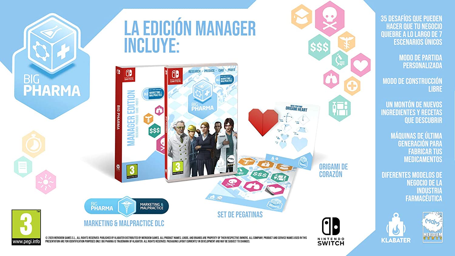 Big Pharma - Manager Edition (Nintendo Switch)