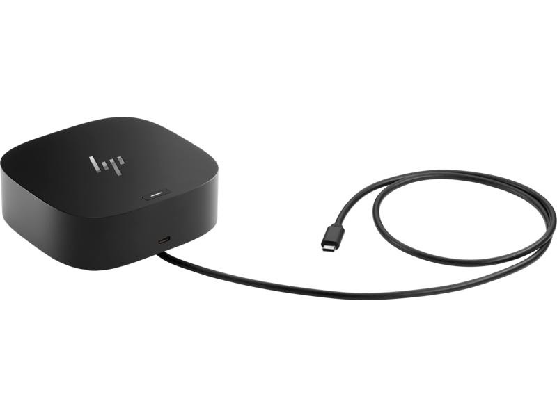 Докинг станция HP USB-C G5 Essential Dock 120W, от USB C към 2x USB A, 2x DisplayPort, 1x HDMI, 1x RJ45, 1x AUX, черна - характеристика 3