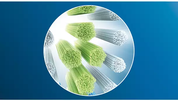 Стандартни глави за звукова четка за зъби, Philips Sonicare W3 Premium White, 10 пъти повече премахване на плака, до 100% намаляване на оцветяването, BrushSync, бели, 4бр. - характеристика 2