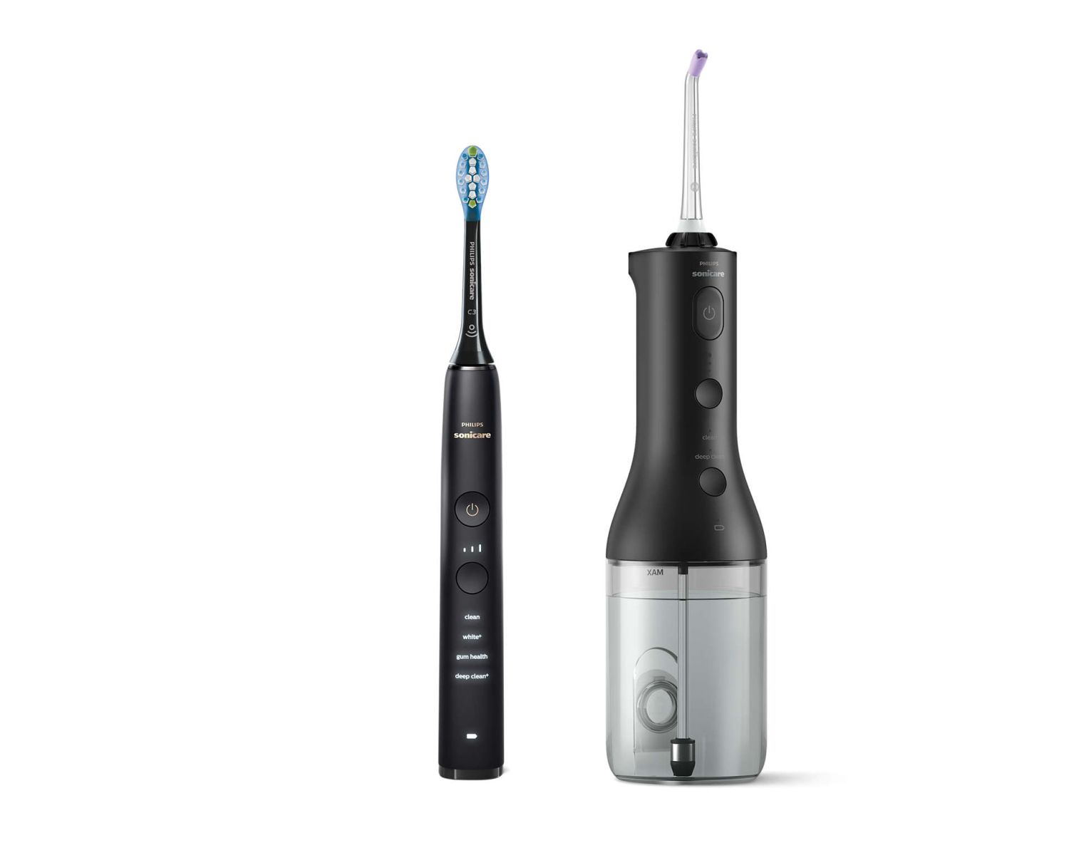 Четка за зъби и зъбен душ Philips HX3866/43, 3 степени на регулиране на струята, до 14 дни време на работа - характеристика 2