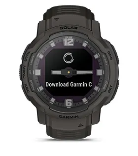 Смарт часовник Garmin Instinct Crossover Blue Granite, хибриден, MIP дисплей, 23 x 23 mm (0,9" x 0,9"), до 28 дни време за работа, 64 MB Flash памет, GPS, пулсомер, Bluetooth, крачкомер, сиво-син - характеристика 8