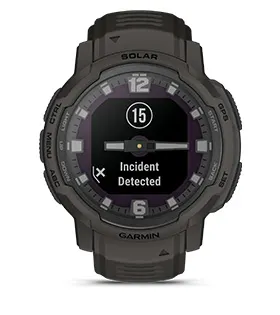 Смарт часовник Garmin Instinct Crossover Blue Granite, хибриден, MIP дисплей, 23 x 23 mm (0,9" x 0,9"), до 28 дни време за работа, 64 MB Flash памет, GPS, пулсомер, Bluetooth, крачкомер, сиво-син - характеристика 9