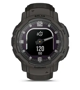 Смарт часовник Garmin Instinct Crossover Blue Granite, хибриден, MIP дисплей, 23 x 23 mm (0,9" x 0,9"), до 28 дни време за работа, 64 MB Flash памет, GPS, пулсомер, Bluetooth, крачкомер, сиво-син - характеристика 29