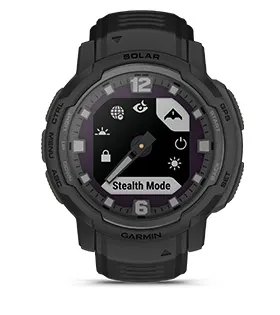 Смарт часовник Garmin Instinct Crossover Blue Granite, хибриден, MIP дисплей, 23 x 23 mm (0,9" x 0,9"), до 28 дни време за работа, 64 MB Flash памет, GPS, пулсомер, Bluetooth, крачкомер, сиво-син - характеристика 31