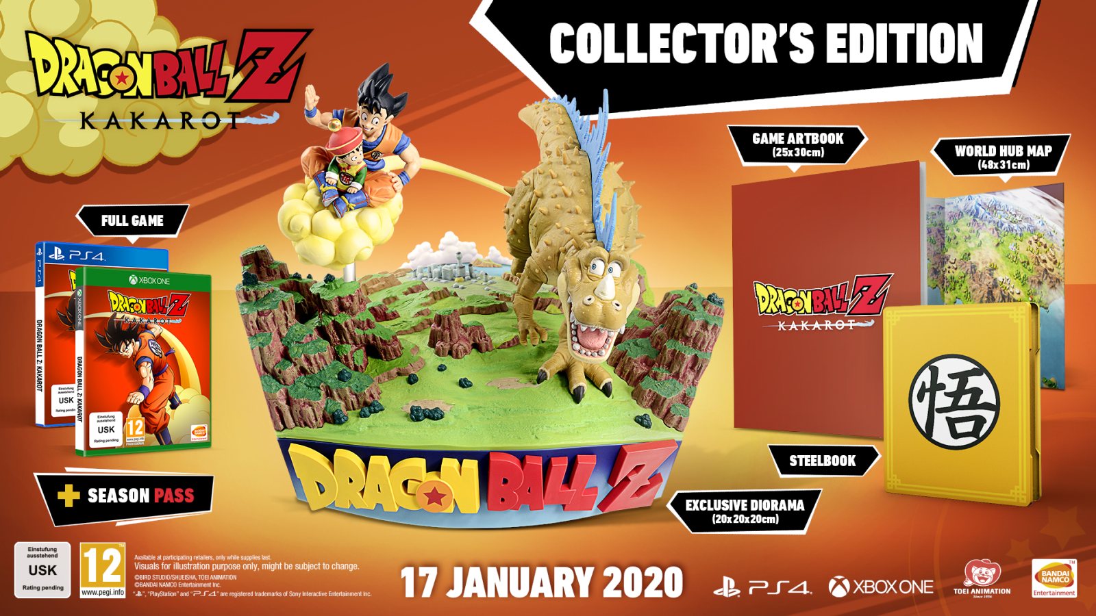 Игра за конзола Dragon Ball Z: Kakarot - Collector's Edition, за PS4 - характеристика 1