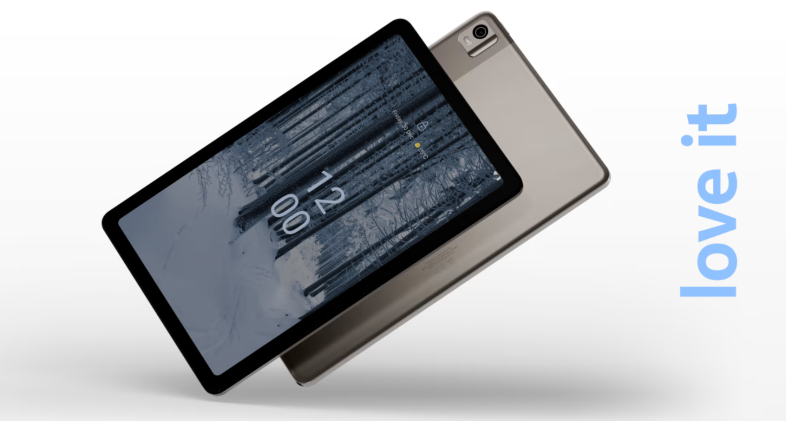 Таблет Nokia T21 (719901216671)(сив), LTE, 10.4" (26.42 cm) WUXGA+ дисплей, осемядрен Unisoc Tiger T612 1.8 GHz, 4GB RAM, 128GB Flash памет (+microSD слот), 8.0 & 8.0 MPix камера, Android, 466g - характеристика 1