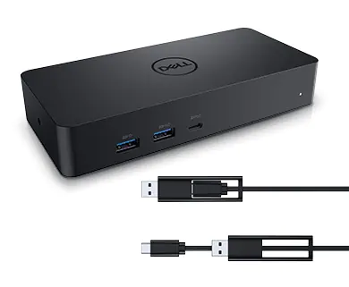 Докинг станция Dell Universal Dock D6000S, от USB C към 1x USB C, 4x USB A, 2x DisplayPort, 1x HDMI, 1x RJ-45, черна - характеристика 1