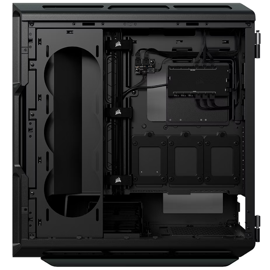 Кутия Corsair iCUE 5000T RGB, ATX/mATX/Mini ITX, 4x USB 3.0 Type-A, 1 USB 3.1 Type-A, с прозорец, черна, без захранване - характеристика 5