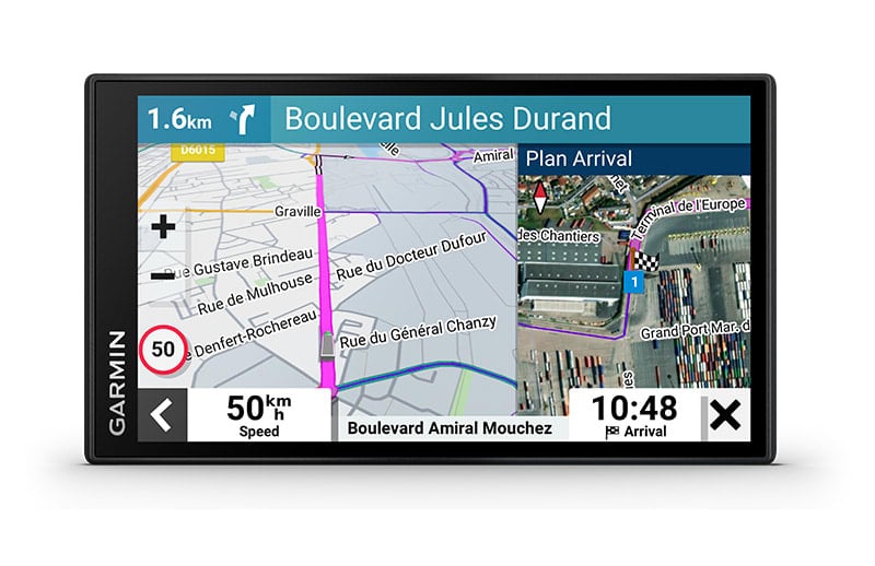 Навигация за кемпер Garmin dezlCam LGV710, 6.95" (17.7cm) IPS сензорен дисплей, 32GB вградена памет, слот за microSD, вградена 1080p@30fps камера, трафик приемник, карта на Европа, безплатни актуализации, Bluetooth, Wi-Fi - характеристика 8