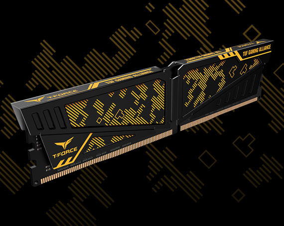 Памет 16GB (2x8GB) DDR4 3600MT/s, TeamGroup T-Force Vulcan, TLTYD416G3600HC18JDC01, 1.35V - характеристика 3