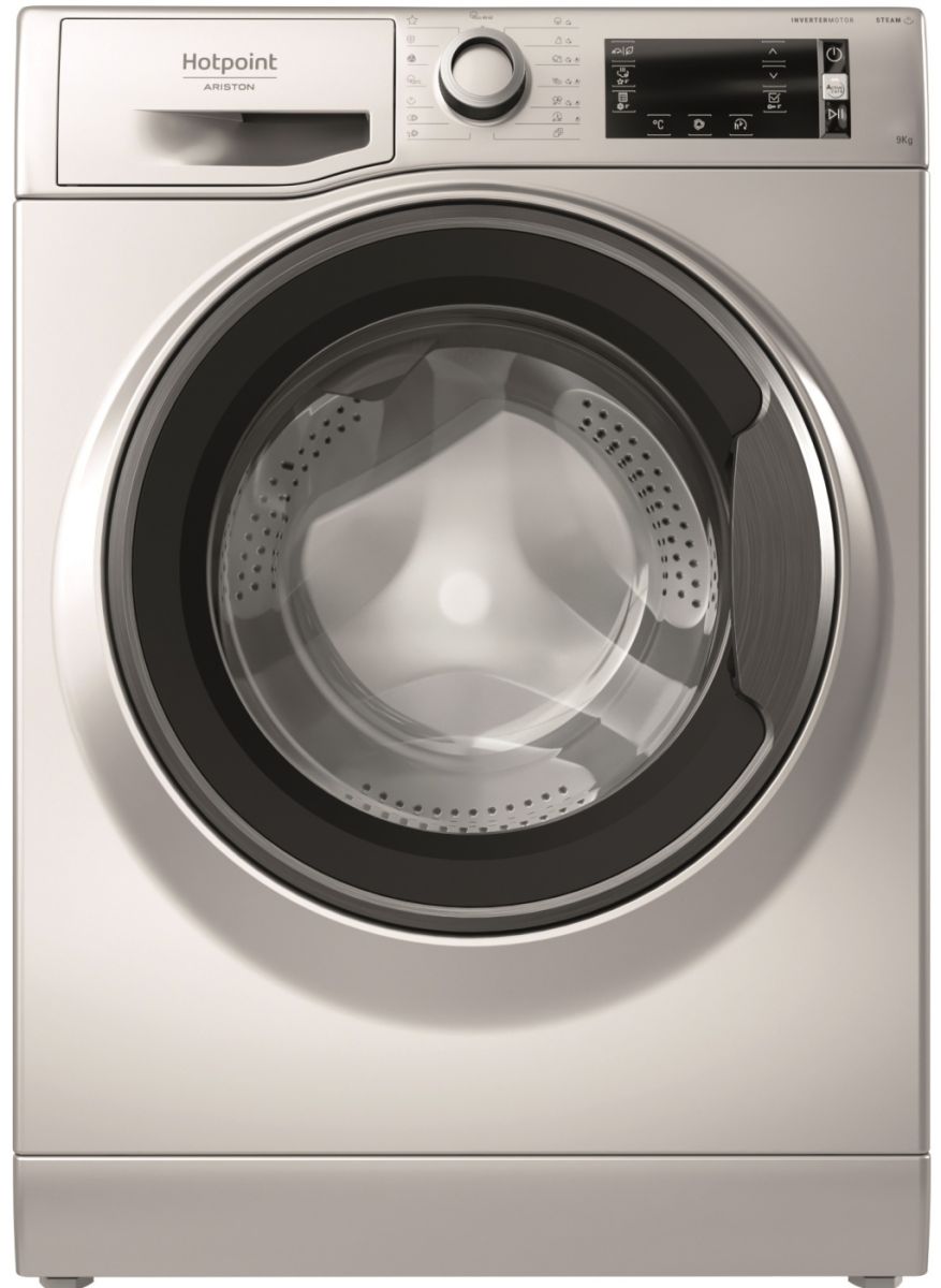 Перална машина Hotpoint-Ariston NLCD 946 SS A EU, клас A, 9 кг. капацитет, 1400 оборота в минута, 15 програми, свободностояща, 60 cm, сребриста - характеристика 1