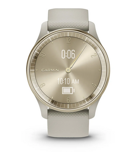 Смарт часовник Garmin Vivomove Trend Mist Gray, хибриден, Liquid crystal дисплей, 25.6 мм x 18.8 мм (1.01" x 0.74"), до 5 дни време на работа, Bluetooth, пулсомер, следене на съня, профили за бягане, сив - характеристика 11
