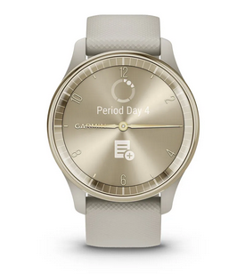 Смарт часовник Garmin Vivomove Trend Mist Gray, хибриден, Liquid crystal дисплей, 25.6 мм x 18.8 мм (1.01" x 0.74"), до 5 дни време на работа, Bluetooth, пулсомер, следене на съня, профили за бягане, сив - характеристика 19