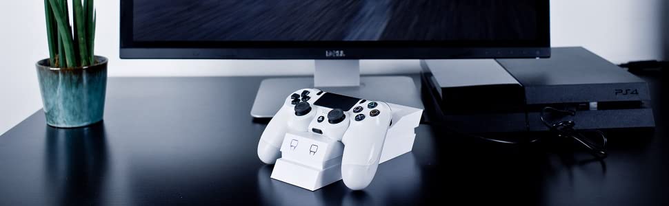 Докинг станция за зареждане за PlayStation 4 Venom, бял - характеристика 1