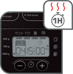 Хлебопекарна Tefal Pain Plaisir (PF220838), 650W, 17 програми, вместимост до 1000g, LCD дисплей, черна - характеристика 8