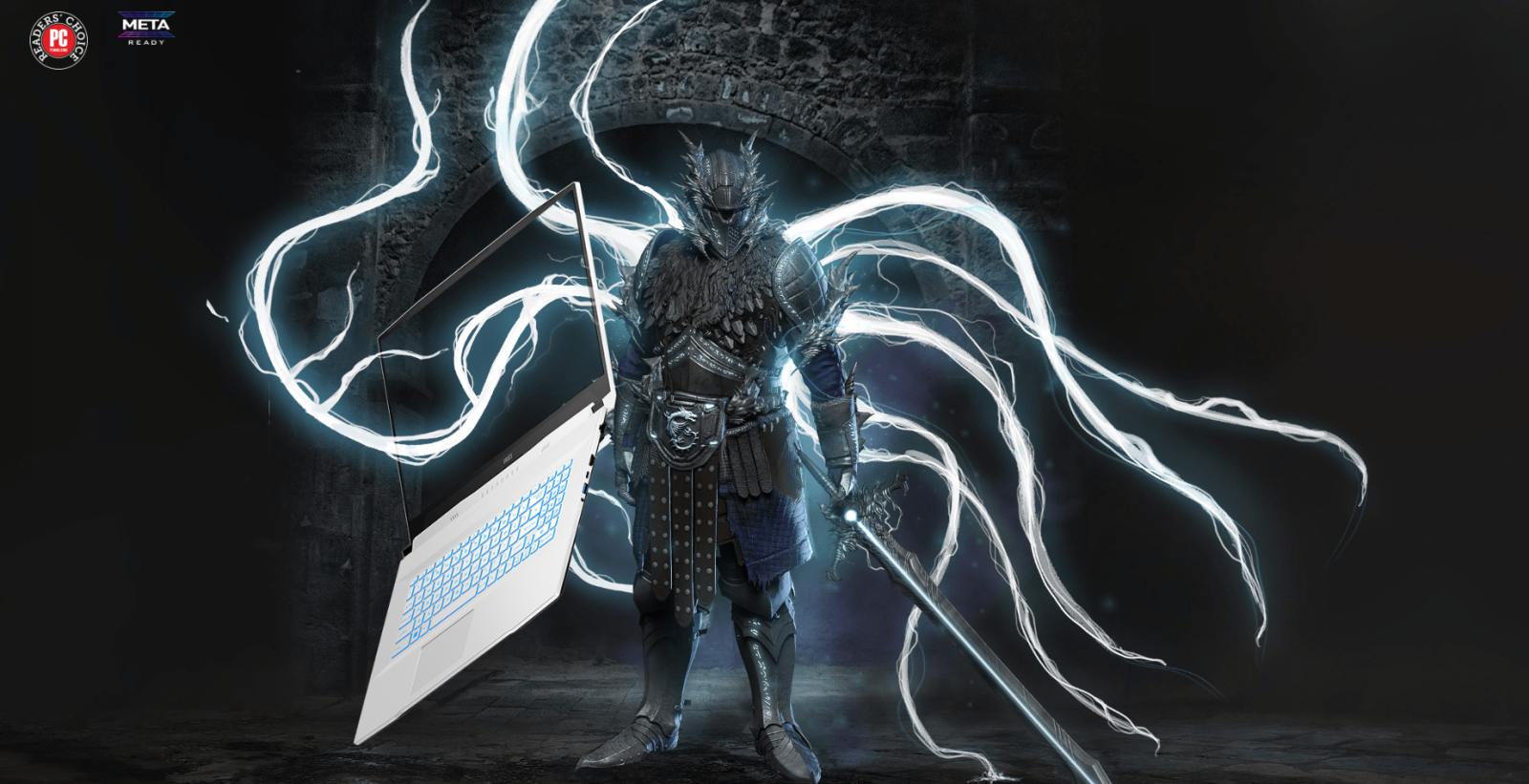 Лаптоп MSI Sword 17 A12UD (9S7-17L423-299)(бял), четиринадесетядрен Intel Core i7-12700H 2.3/4.7GHz, 17.3" (43.94 cm) Full HD IPS 144Hz Display & GF RTX 3050 Ti 4GB, (HDMI), 16GB DDR4, 512GB SSD, 1x Type-C USB 3.2, No OS, 2.6 kg - характеристика 1