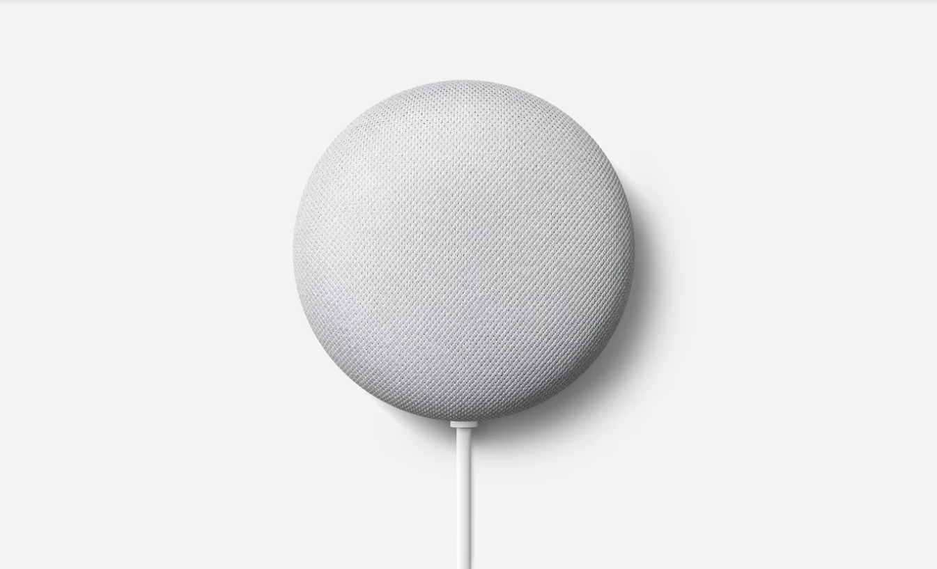 Безжична колонка Google Nest Mini Smart Home 2nd generation, Android, микрофон, за Google Home система, контрол чрез гласови команди, Wi-Fi/Bluetooth, бяла - характеристика 1
