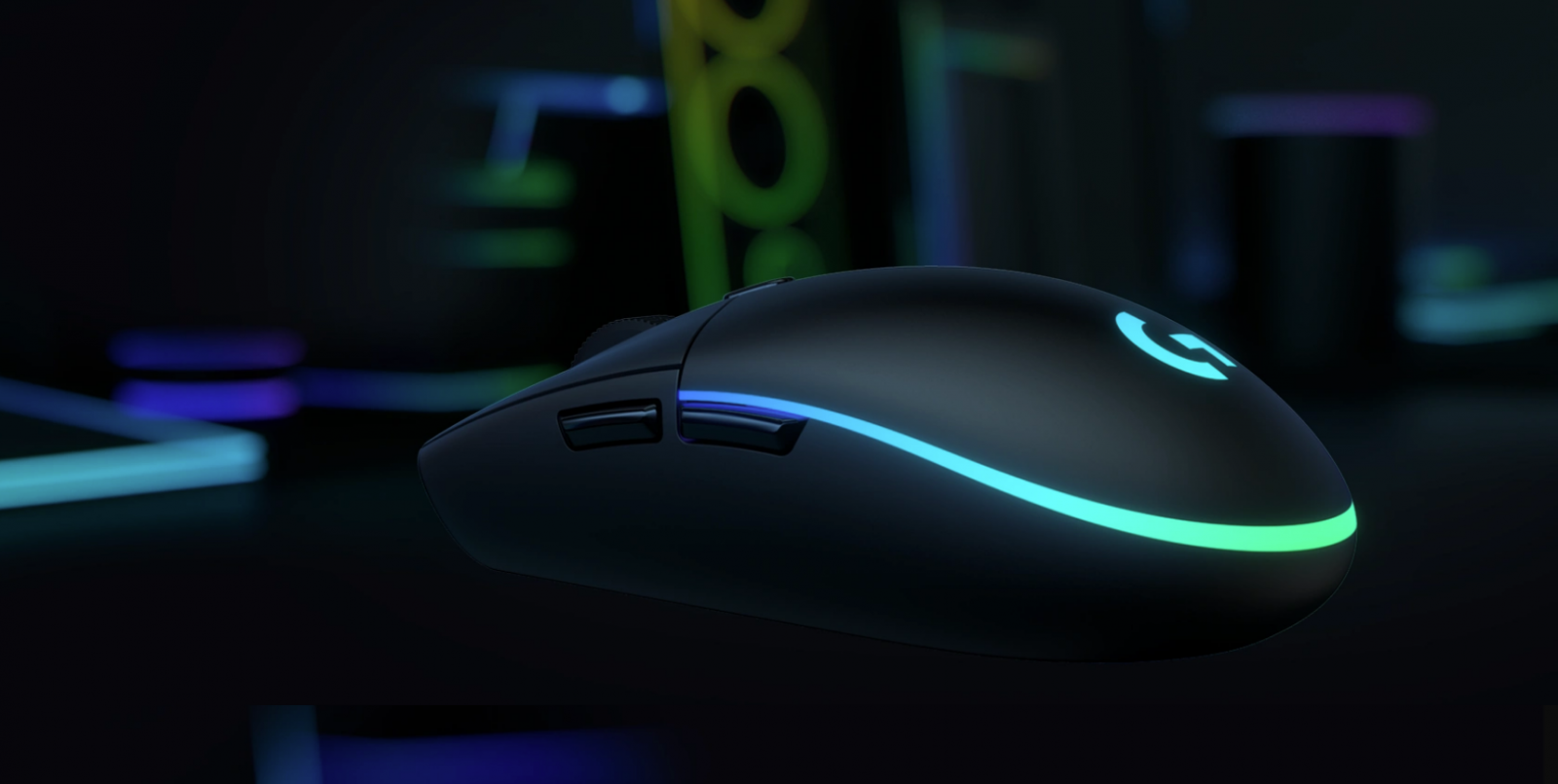 Мишка Logitech G102 LIGHTSYNC, оптична (8000 dpi), USB, гейминг, черна, 6 програмируеми бутона, Lightsync RGB подсветка - характеристика 4