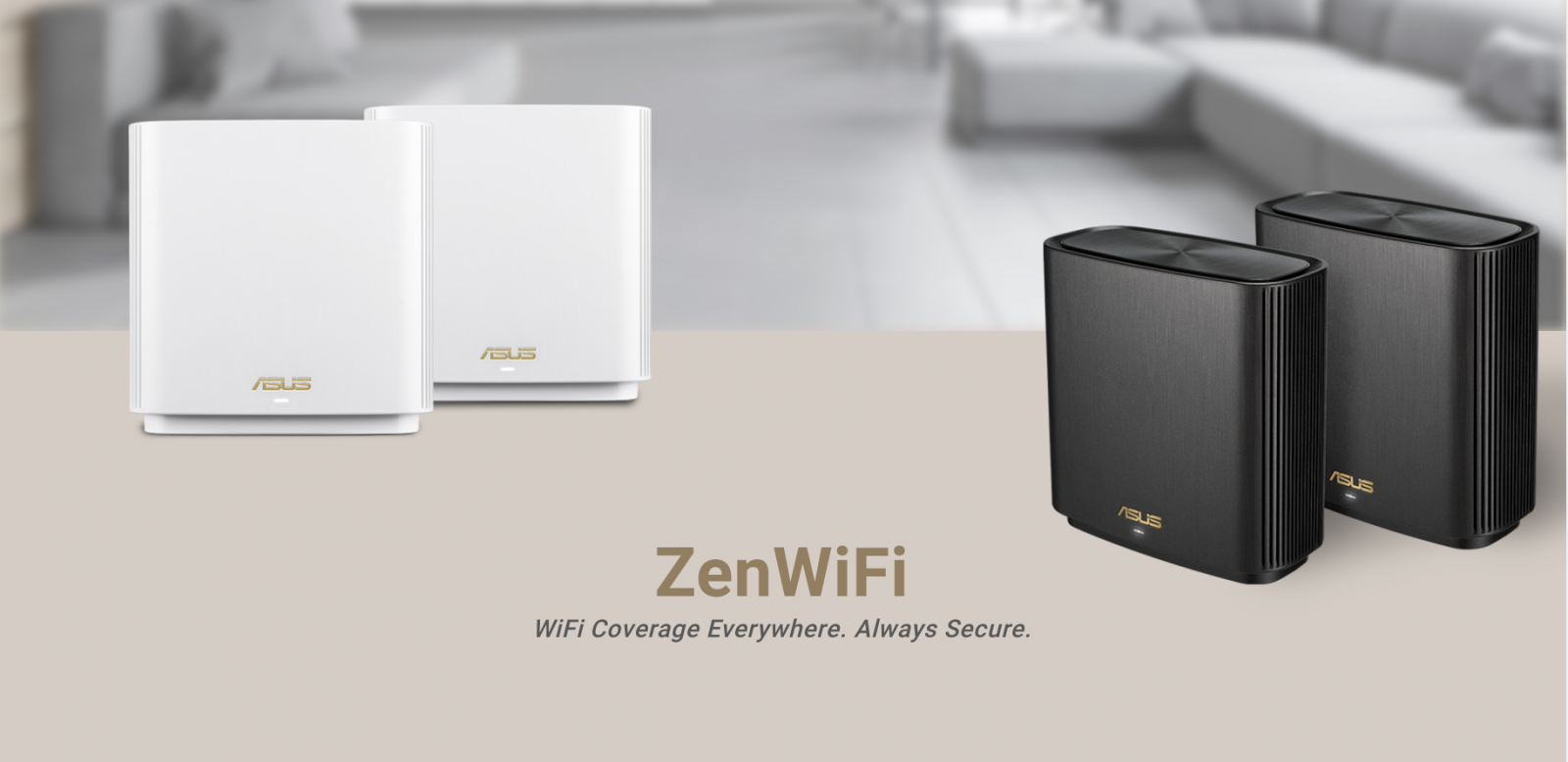 Wi-Fi система Asus ZenWiFi AX XT8 (B-2-PK), 2 pack, 6600 Mbps, 2.4GHz (574 Mbps)/5GHz (1201 Mbps)/5GHz (4804 Mbps), Wireless AX, 3x LAN 1000Mbps, 1x WAN 2.5G, 1x USB 3.1, 6x вътрешни антени - характеристика 1