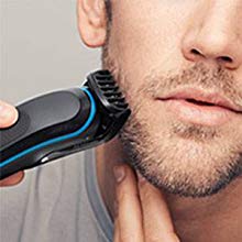 Тример Braun MGK5080 с подарък Gillette Fusion ProGlide, безжичен, до 100 мин. работа, водоустойчив, 4x гребена - характеристика 2