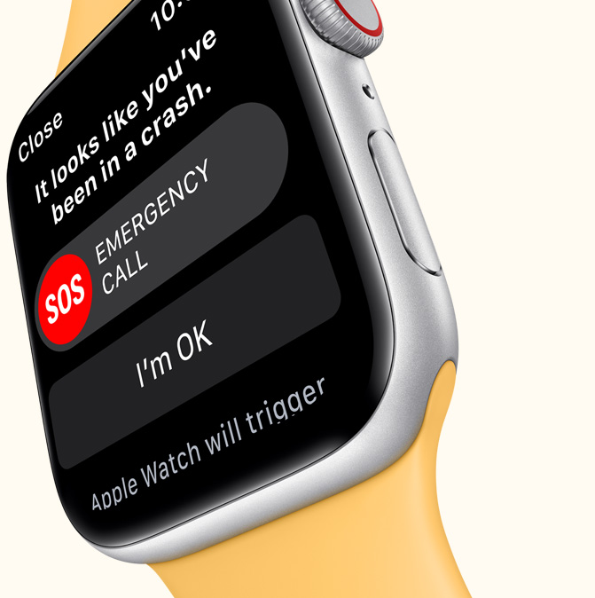 Смарт часовник Apple Watch SE (2012) GPS, 44mm, 1.78" (4.52 cm) Retina LTPO OLED дисплей, GPS, Bluetooth, A2DP, LE, Heart rate (2nd gen), барометър, тахиметър, компас, термометър, водоустойчив, черен с черна спортна каишка - характеристика 4