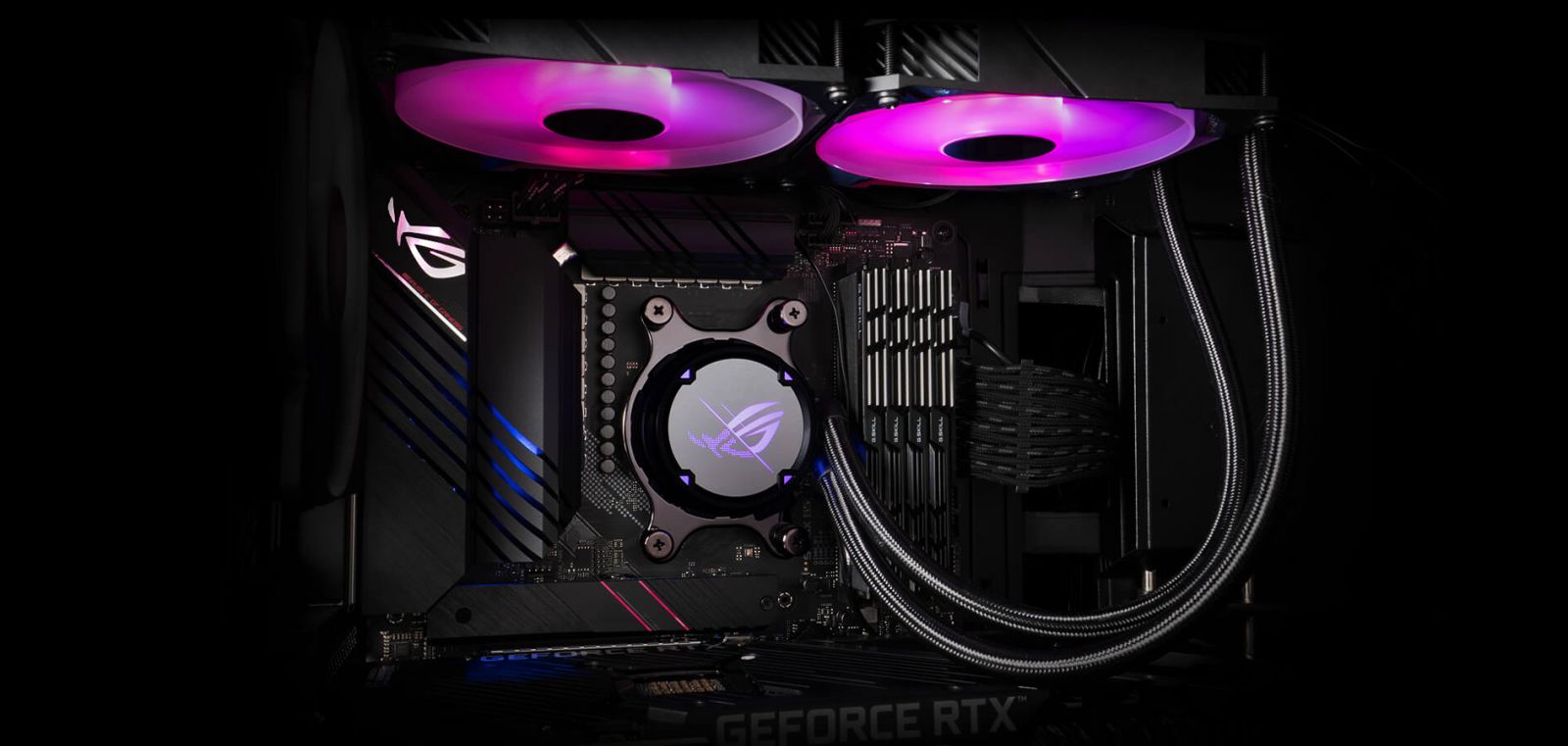 Водно охлаждане за процесор Asus ROG Strix LC II 240 ARGB, съвместимост със сокети Intel LGA 1700/1200/115x/2011/2011-3/2066 & AMD AM4 - характеристика 3
