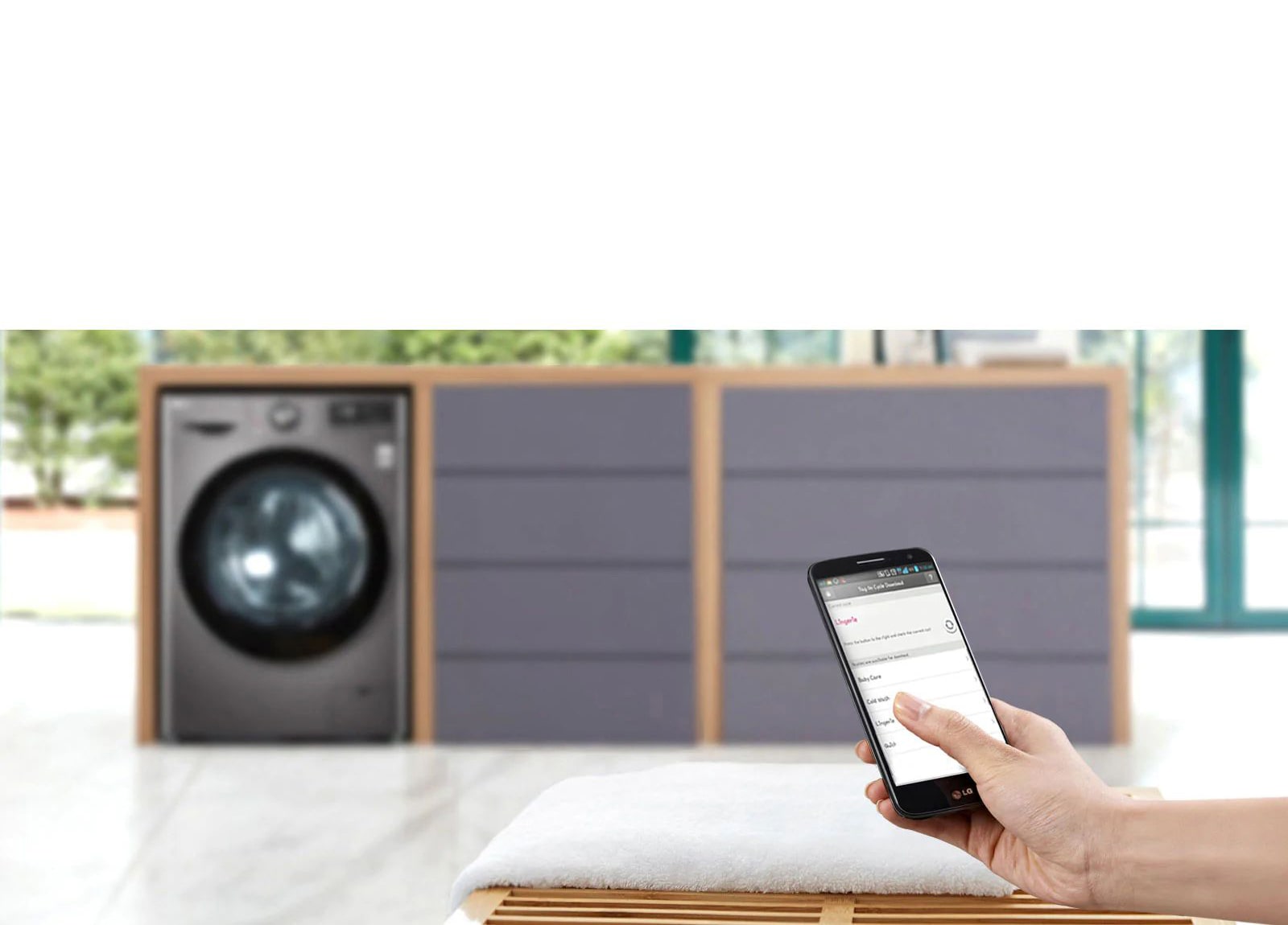 Пералня със сушилня LG F4DV710S2SE, 10.5 кг. капацитет пералня/7 кг. капацитет сушилня, 1400 оборота в мин, 14 програми на пране, свободностояща, 60cm ширина, TurboWash 360, AI DD, LG ThinQ, черна - характеристика 5