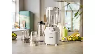 Блендер Philips HR2041/00, 450W, 1.9 л. вместимост, система ProBlend, бял - характеристика 1