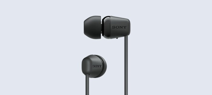 Слушалки Sony Headset WI-C100, безжични, микрофон, Bluetooth, IPx4, бежови - характеристика 10